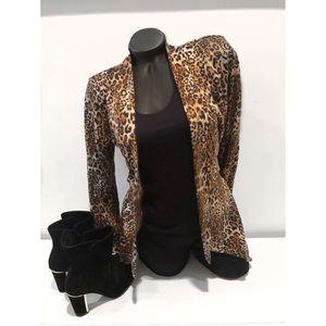 Leopard Print Cardigan